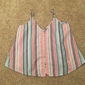 Striped Tank Blouse